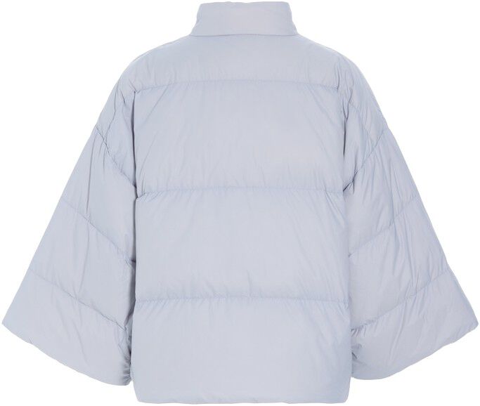 Feather down jakke med krave