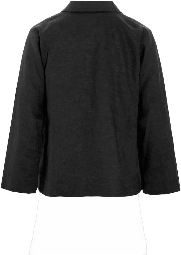 Airy linen a-formet jakke