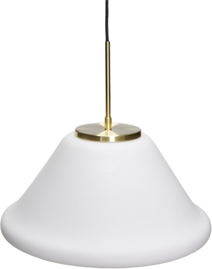 Muse Pendel Triangulær Hvid