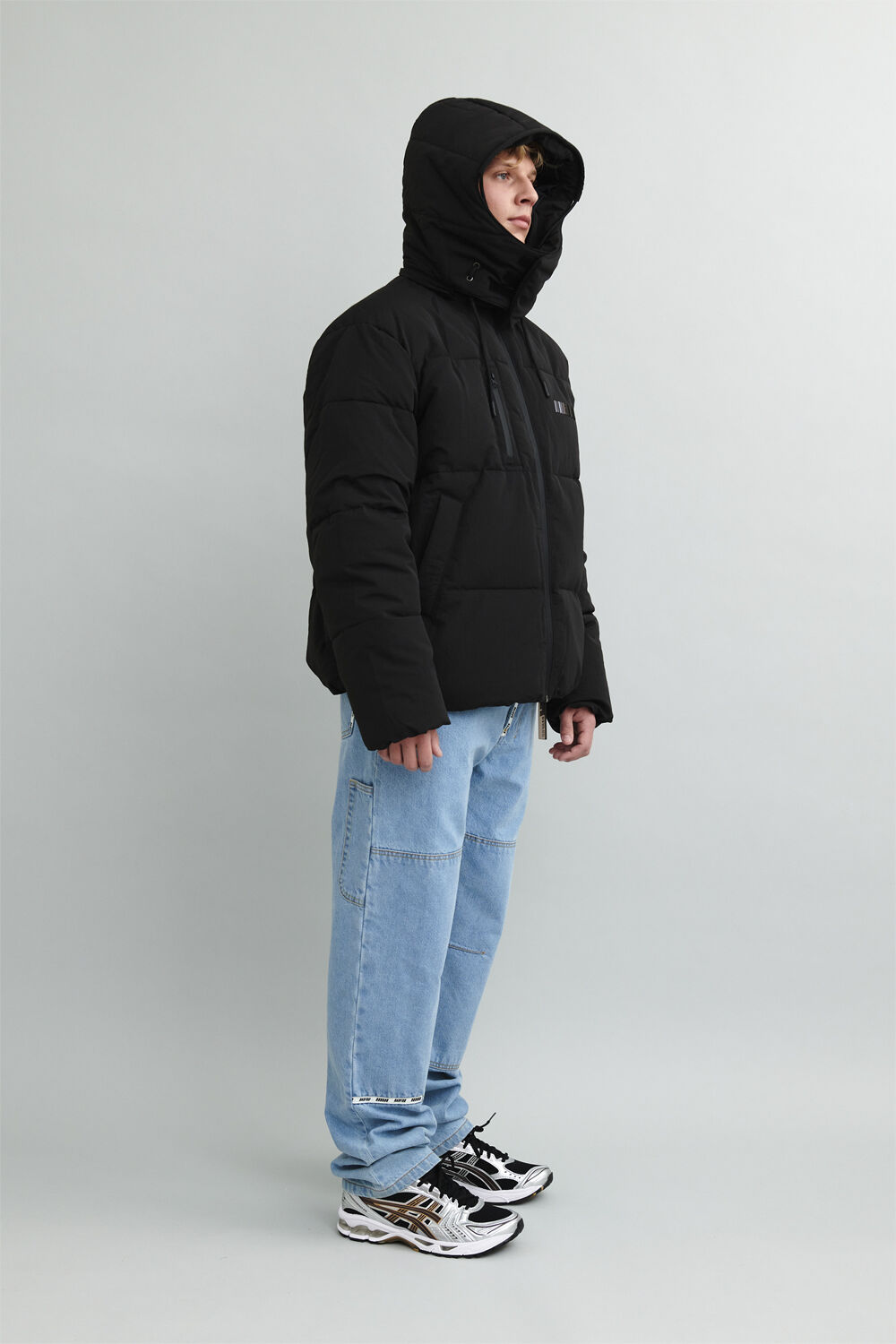 Excursion'' Boxy Logo Puffer Jacke