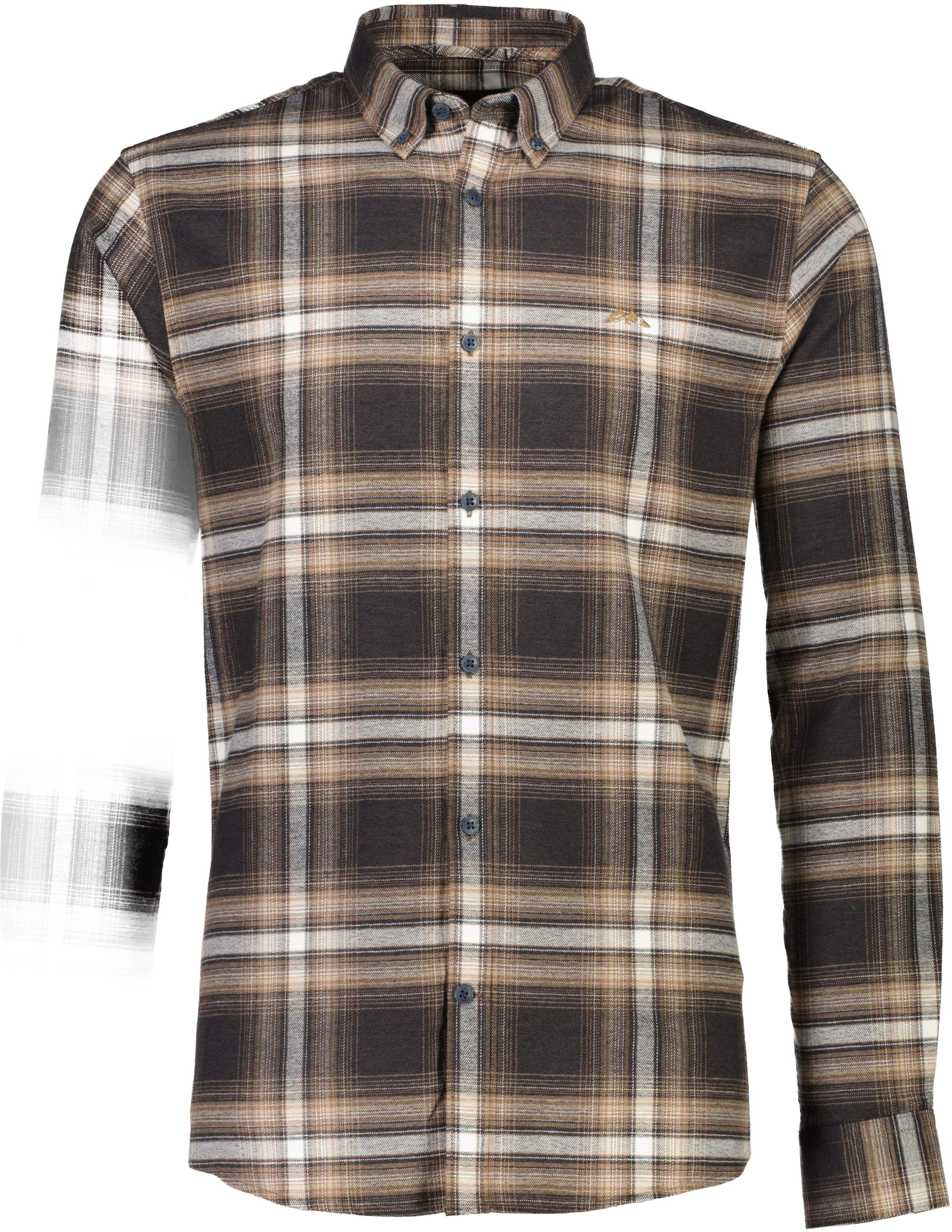 Brushed checked shirt L/S