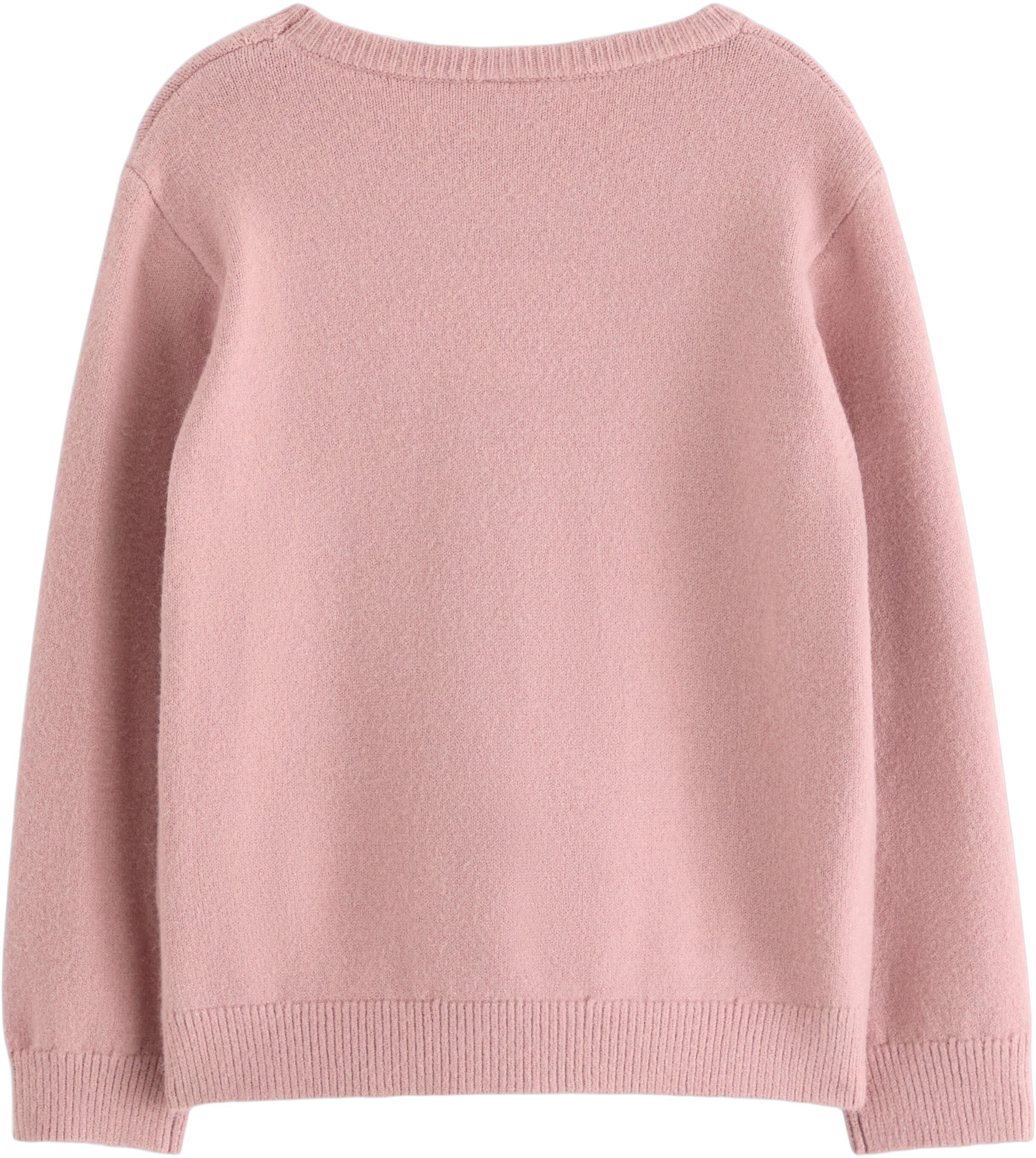 Sweater intarsia animal placem