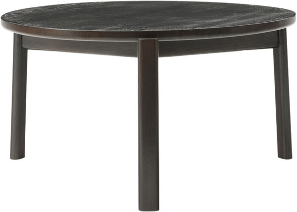Passage Lounge Table, Ø70, Dark Lac