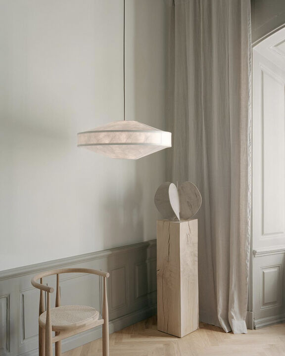 Kite Pendant 3W, White, Ø75, EU-UK-AU