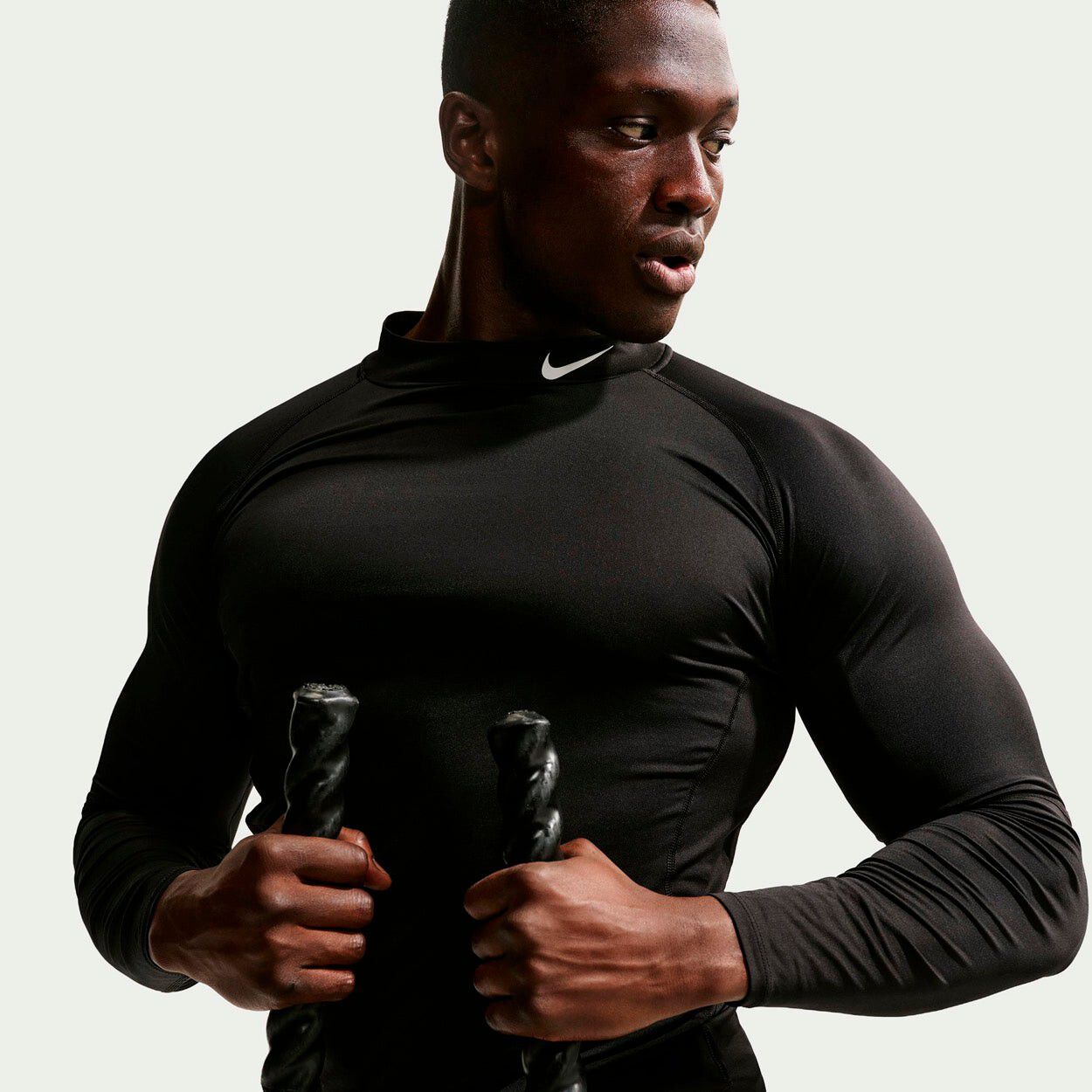 Pro Dri-Fit Fitness Lang&aelig;rmet Tr&aelig;nings T-shirt