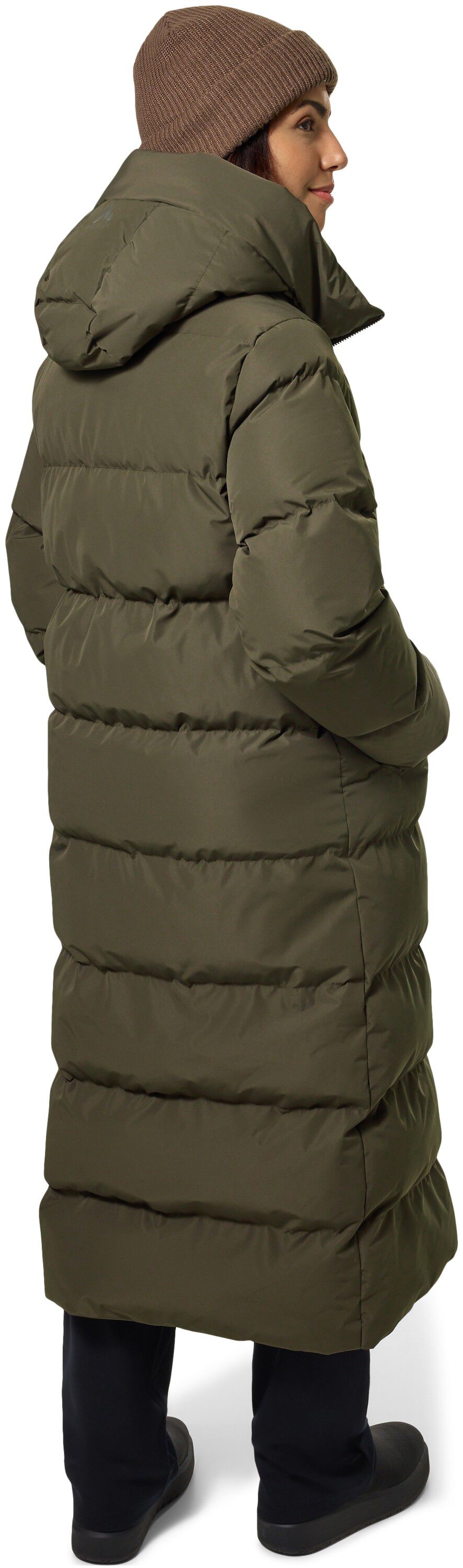 Anna Puffer Lang Vinterjakke