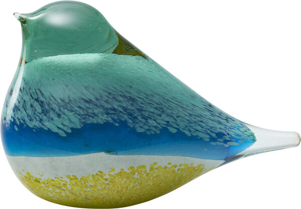 GLASS BIRD ATLAS BLUE/YELLOW