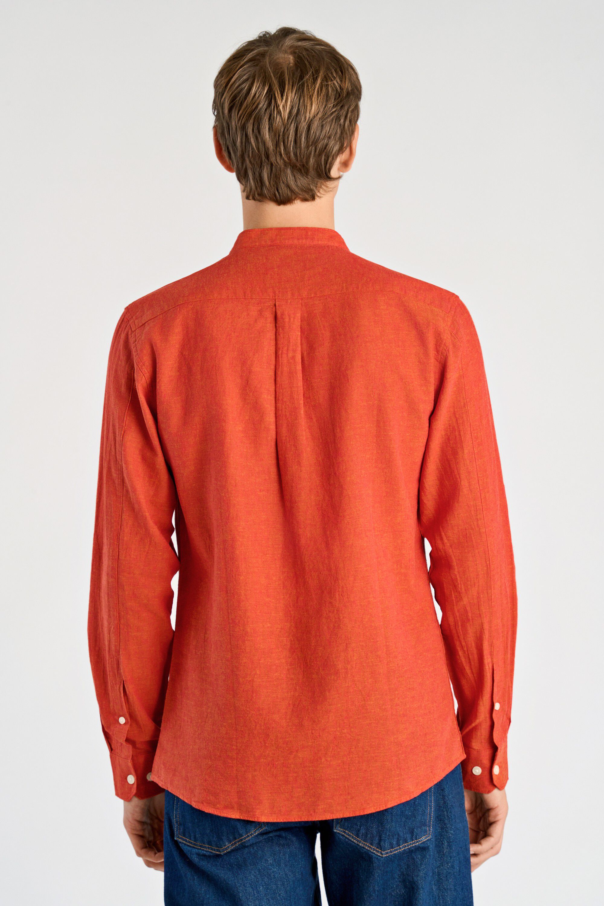 Cotton/linen shirt L/S