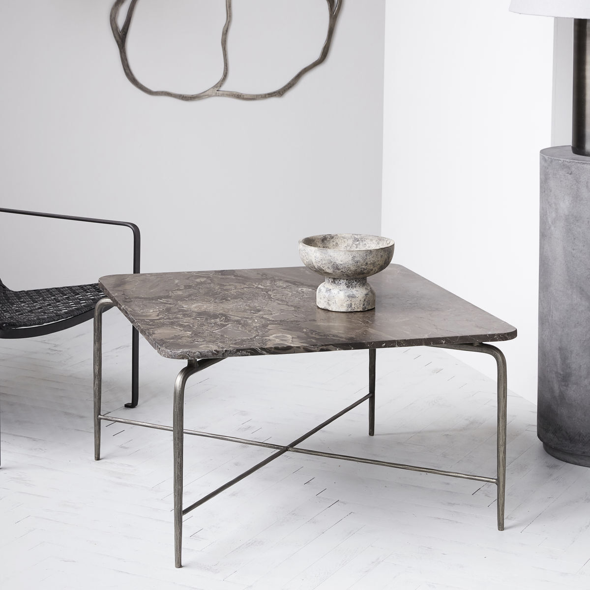 Sofabord, Square, Brun