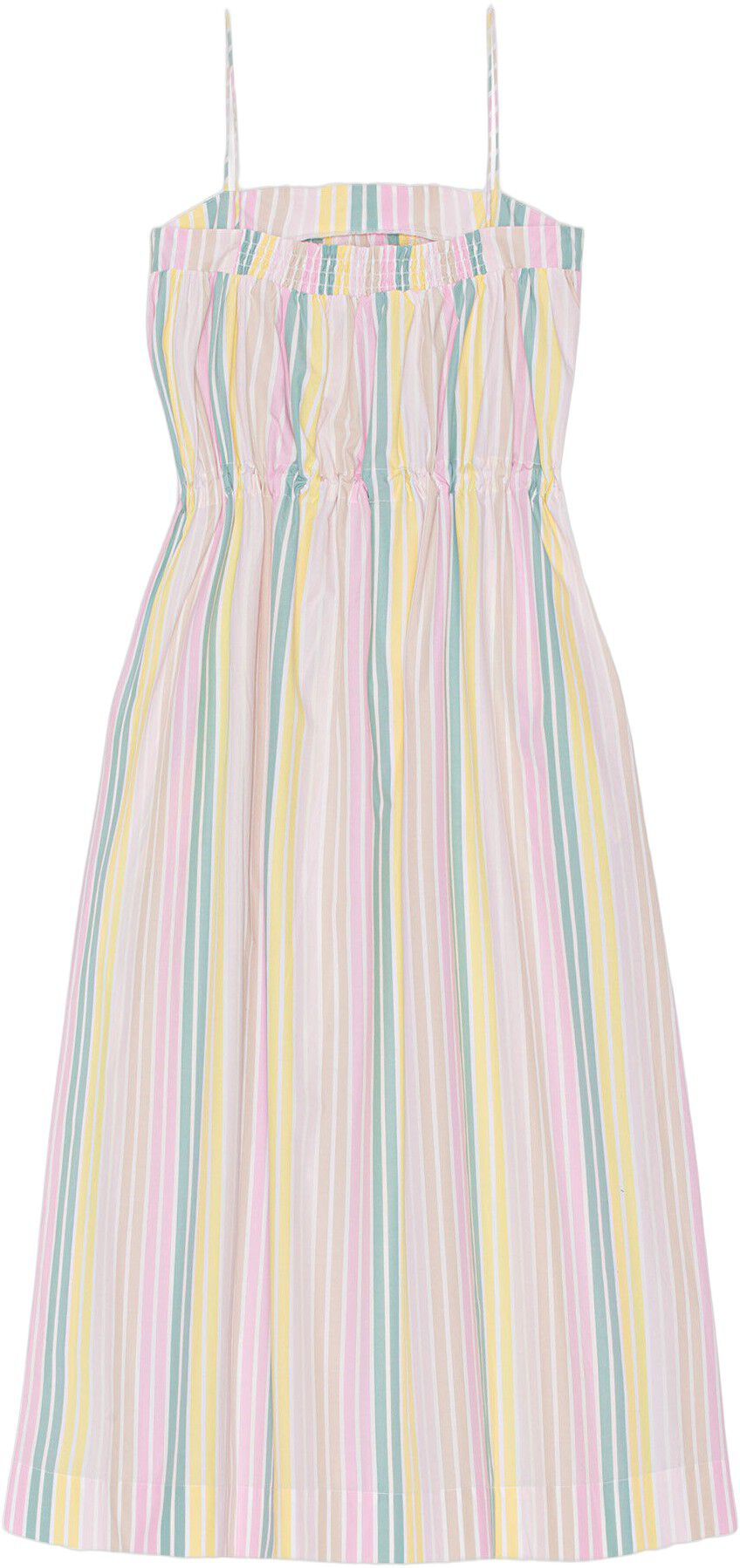 Stripe Cotton Maxi Stropkjole