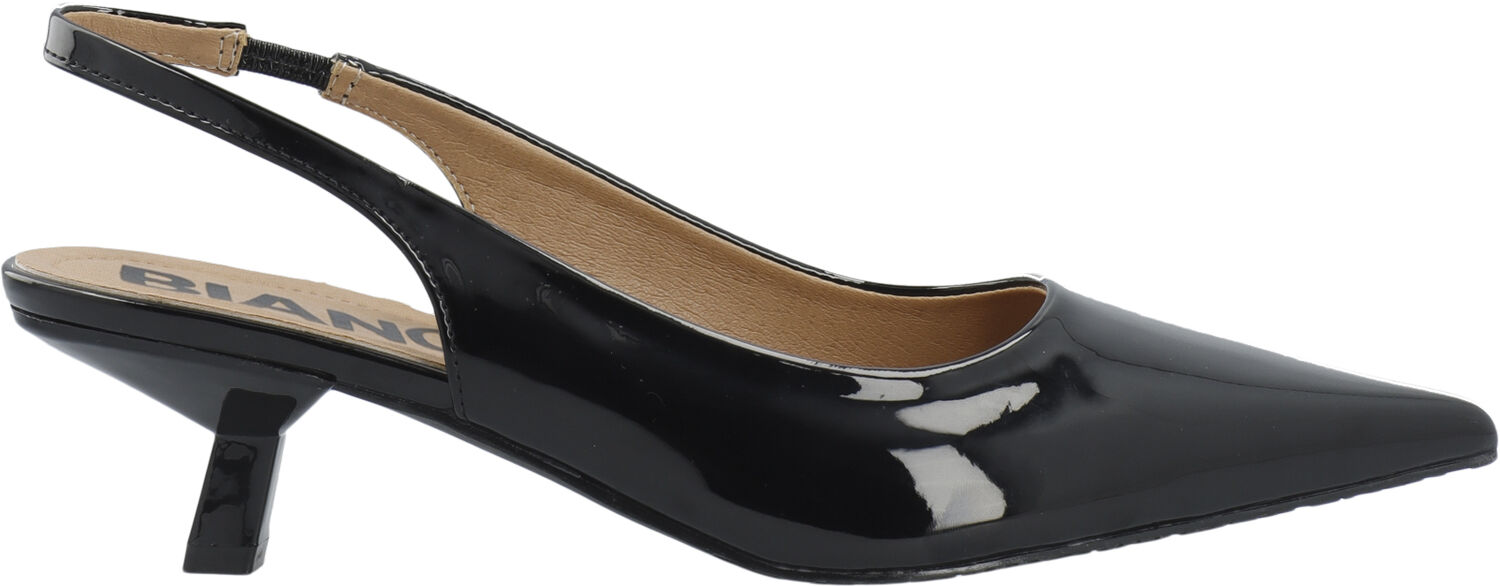 BIAKRISTIN Kitten Heel Slingback Patent