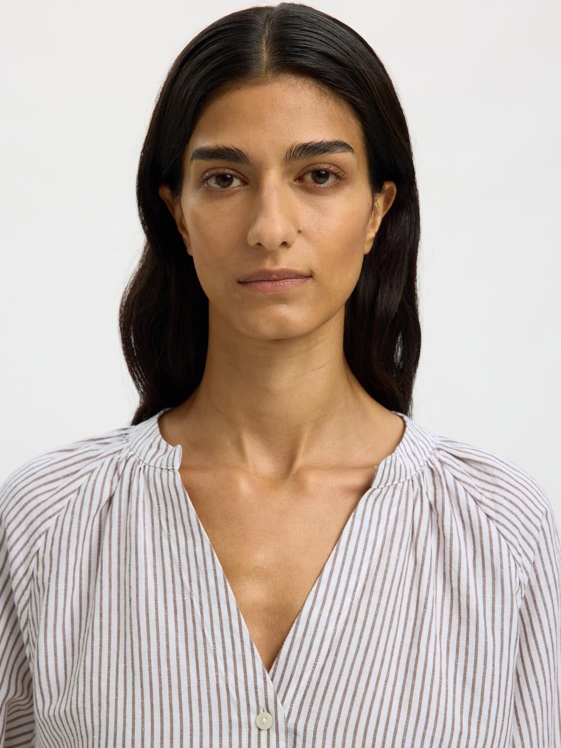 SLWCLEO-ALBERTA LINEN BLEND SHIRT N