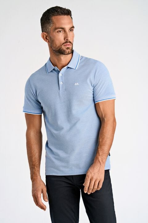 Organic cotton polo S/S