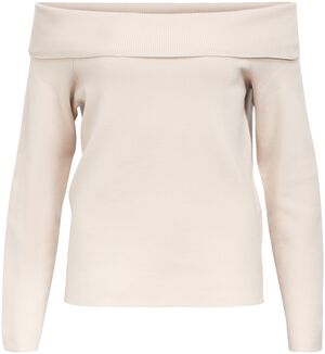 OBJREYNARD L/S RE OFF SHOULDER KNIT