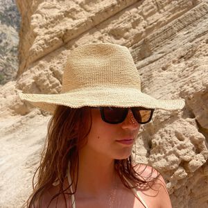 CARLI - RAFFIA COWBOY HAT