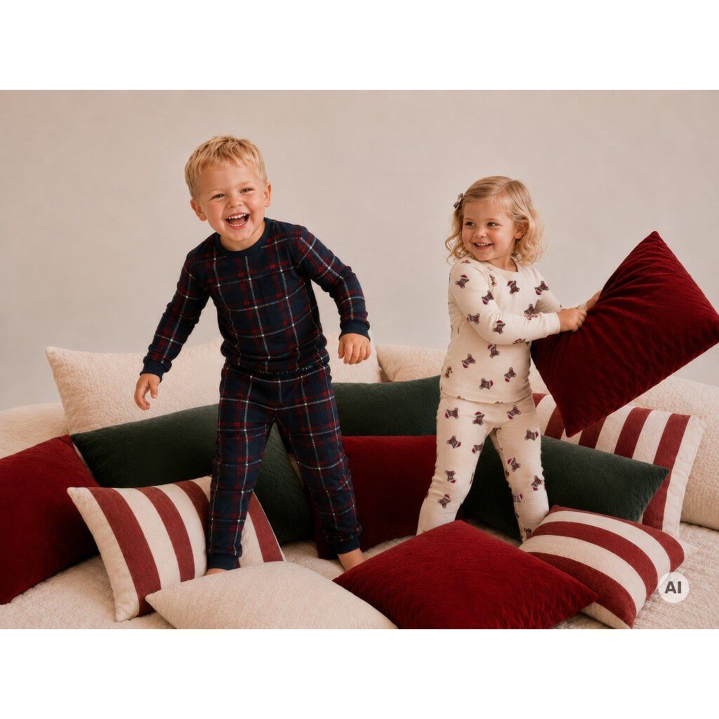 Tnstholiday Tartan Night Set
