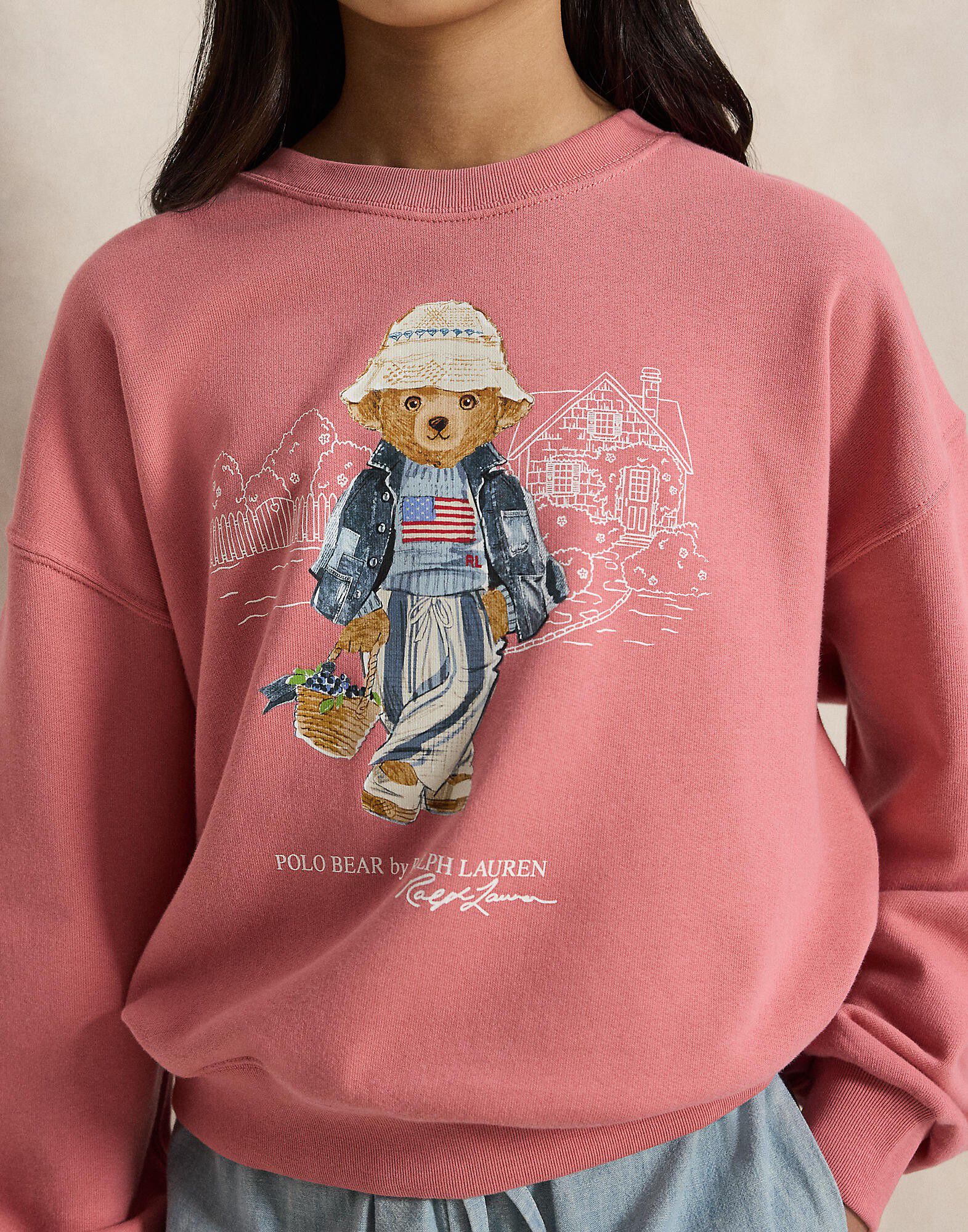 Polo Bear Terry Sweatshirt