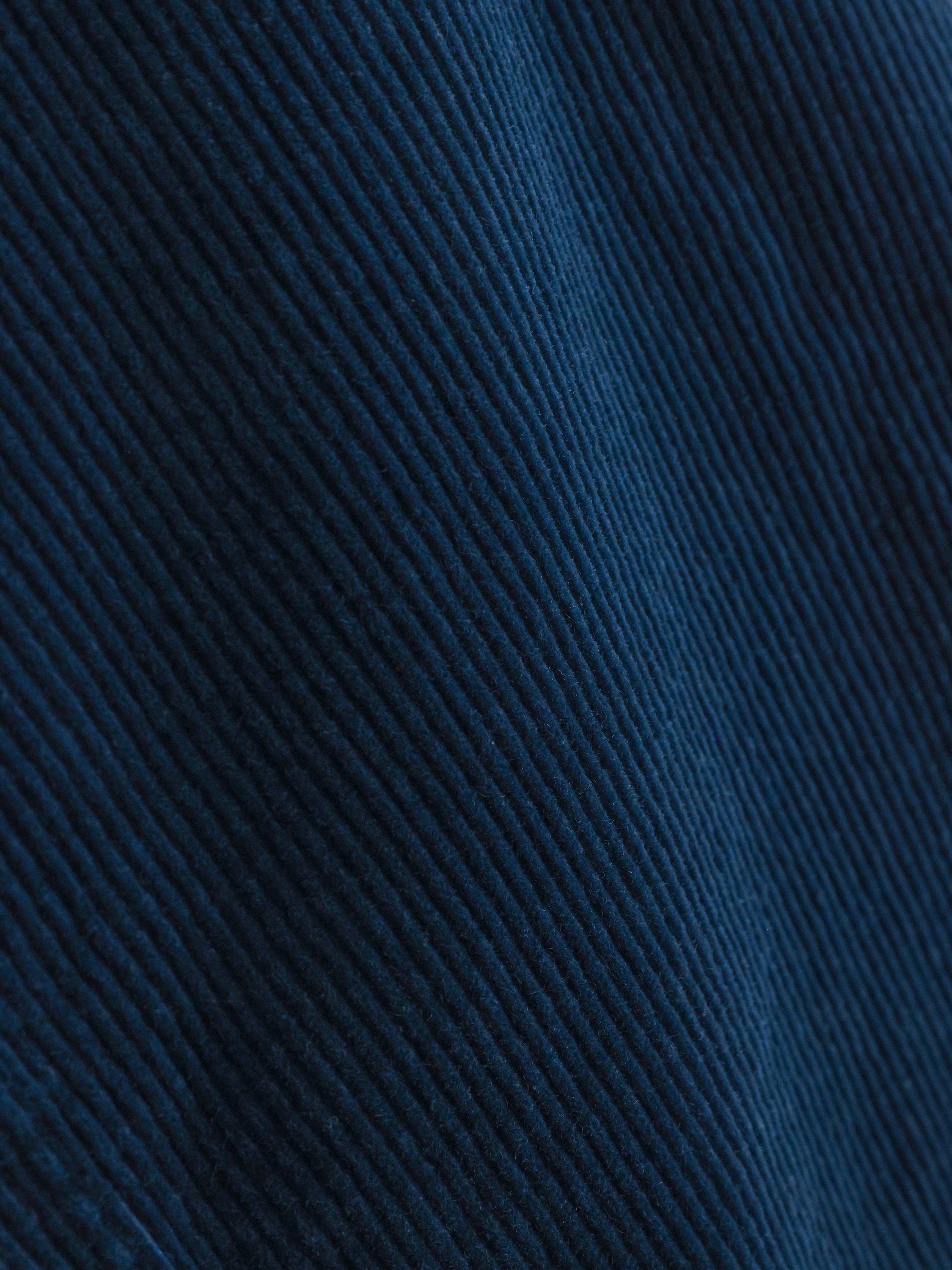 Mini skirt in corduroy