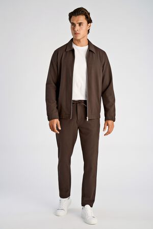 Superflex brushed zip jacket