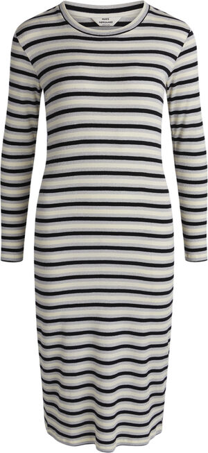 2x2 Lurex Stripe Duba Dress