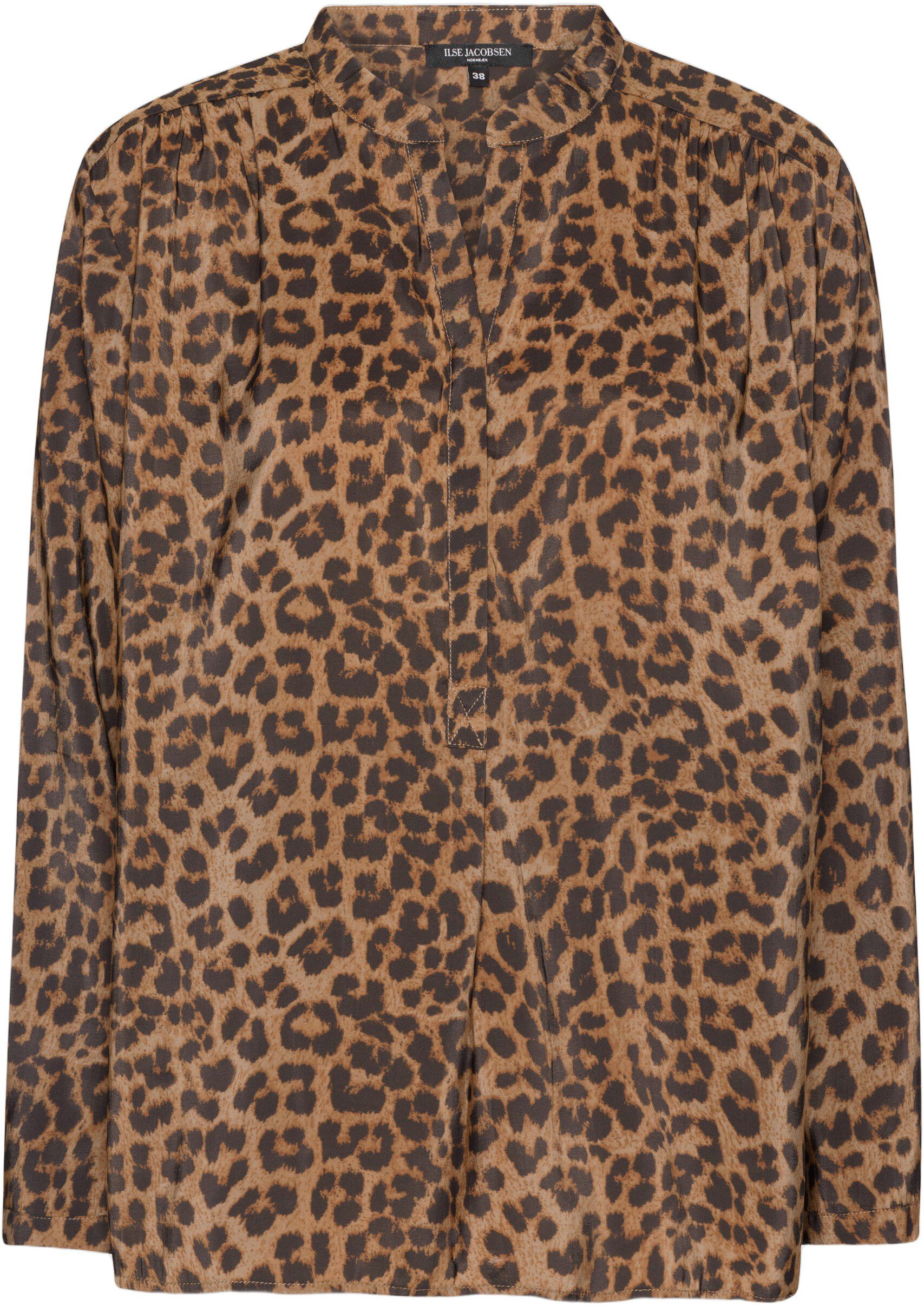 Long Sleeved Shirt With Half Placke