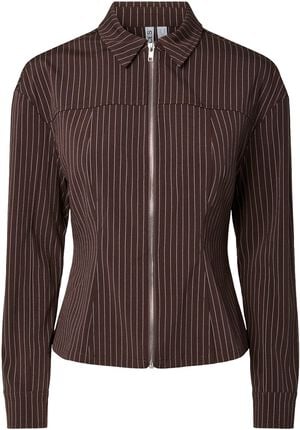 PCANJA LS ZIP SHIRT WVN D2D