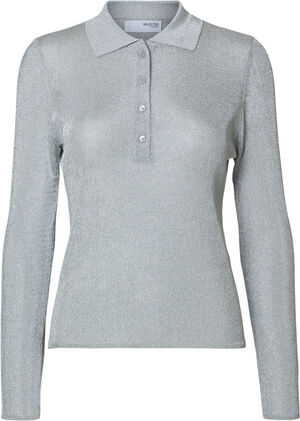 SLFDAGNI LS KNIT POLO NECK