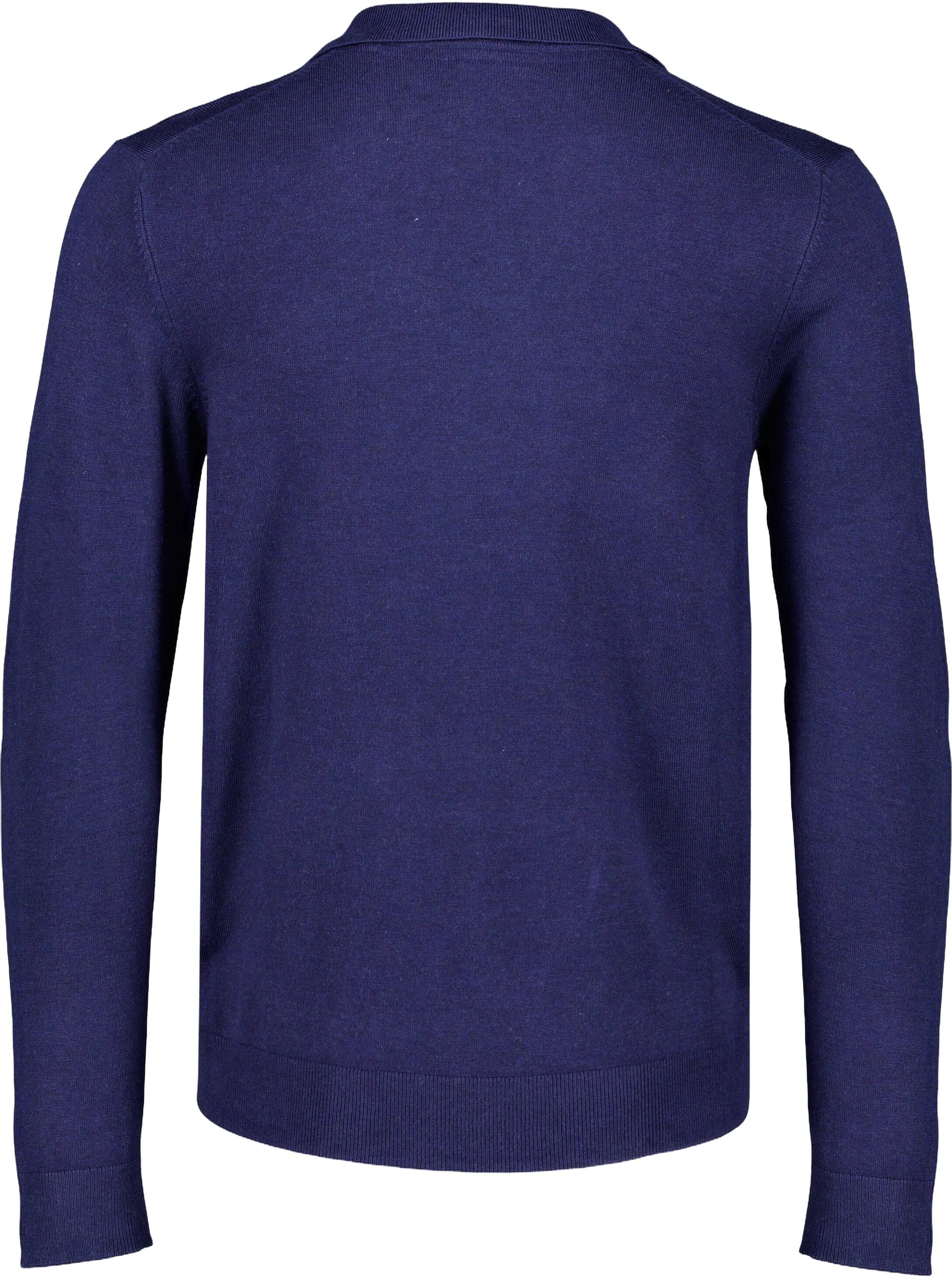 Ecovero L/S v-neck polo