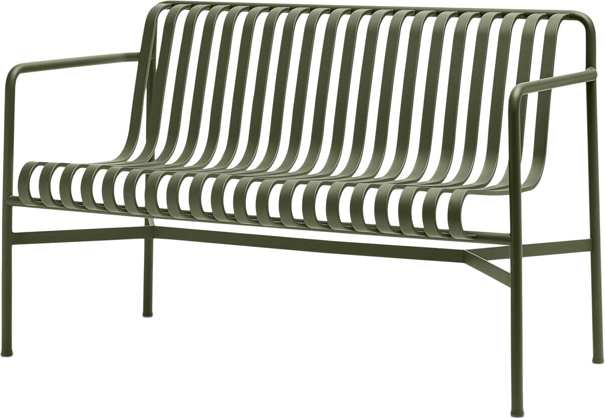 Palissade Dining Bench Armrest-Oliv