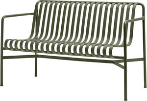 Palissade Dining Bench Armrest-Oliv
