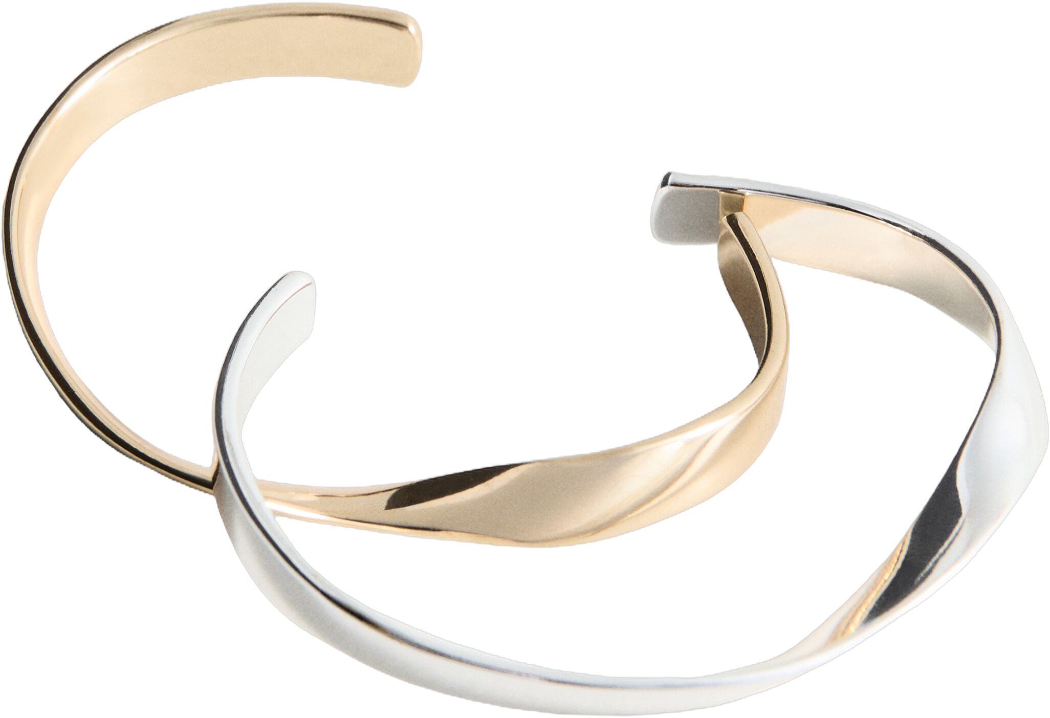Fine rigid bangle