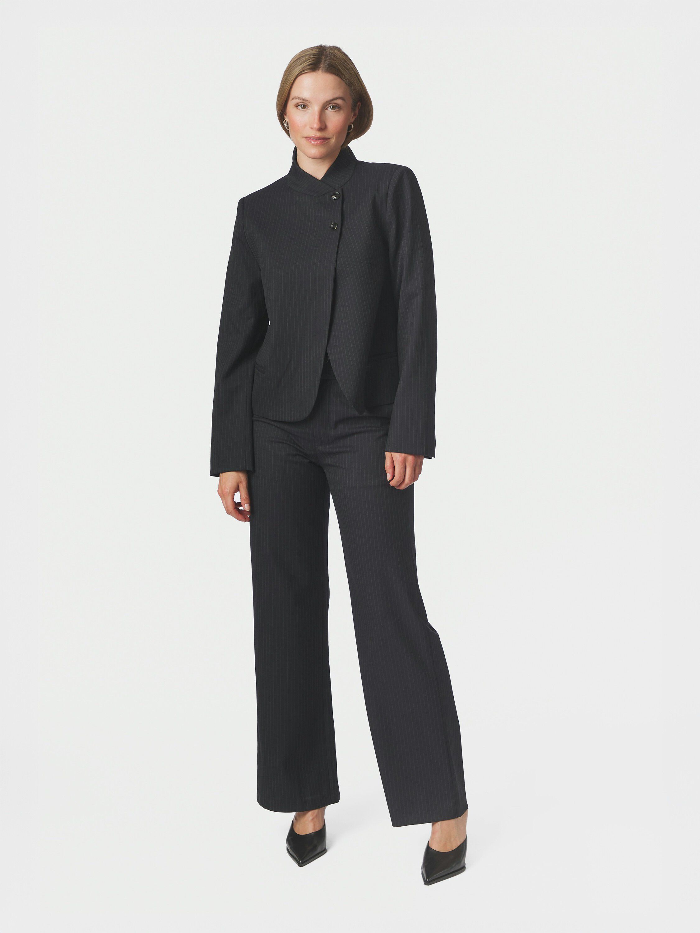 Nathalie Slim Pinstripe Pants
