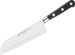 Santokukniv Ideal 18 cm Stål/Sort