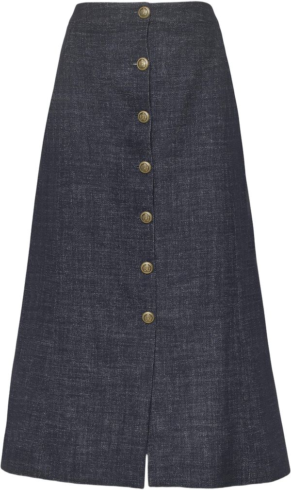 Wool Denim Skirt - Ammy Np