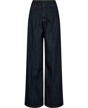 High waist straight jeans