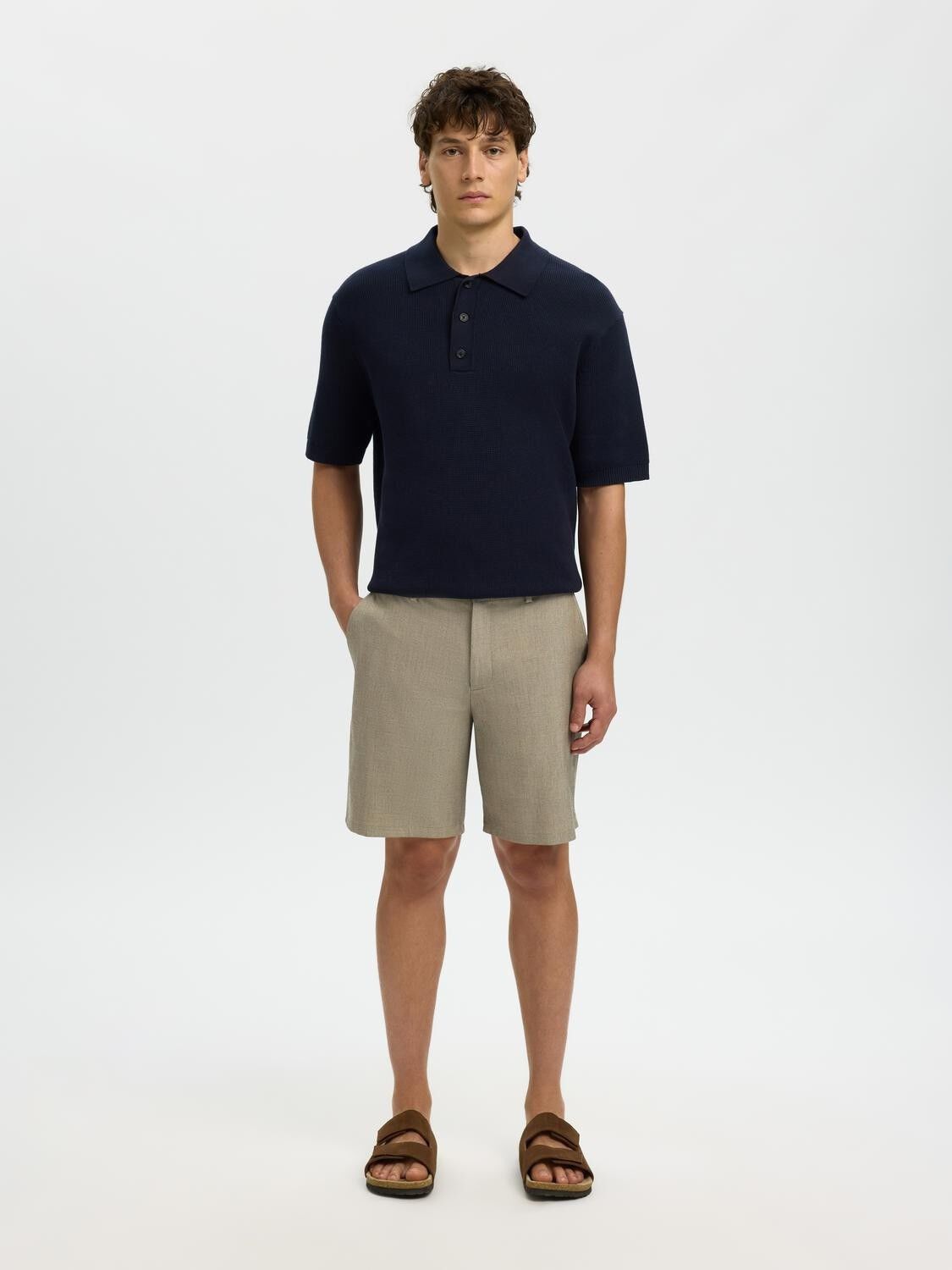 SLHREGULAR-ROBERT FLEX SHORTS NOOS