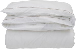Hotel Percale White/Lt Beige