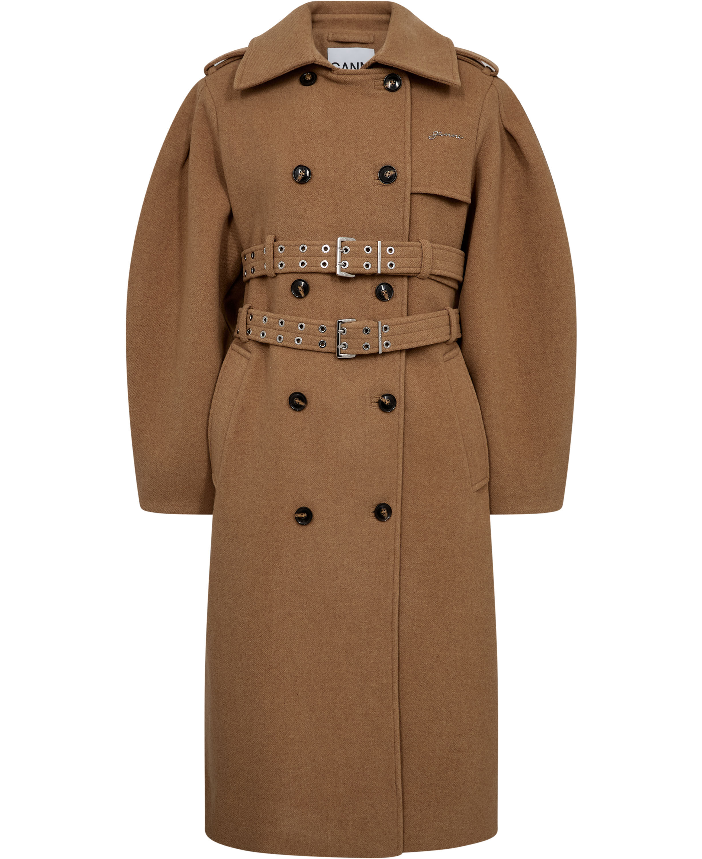 Peacoat Wool Trench