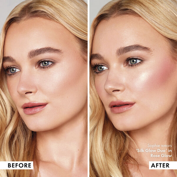 ICONIC London Silk Glow Duo, Rose Glow