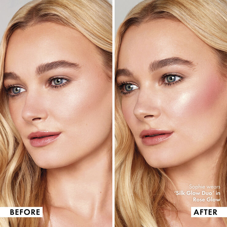 ICONIC London Silk Glow Duo, Rose Glow