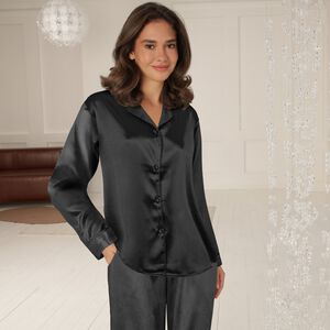 Satin Long Sleeve Pyjamas