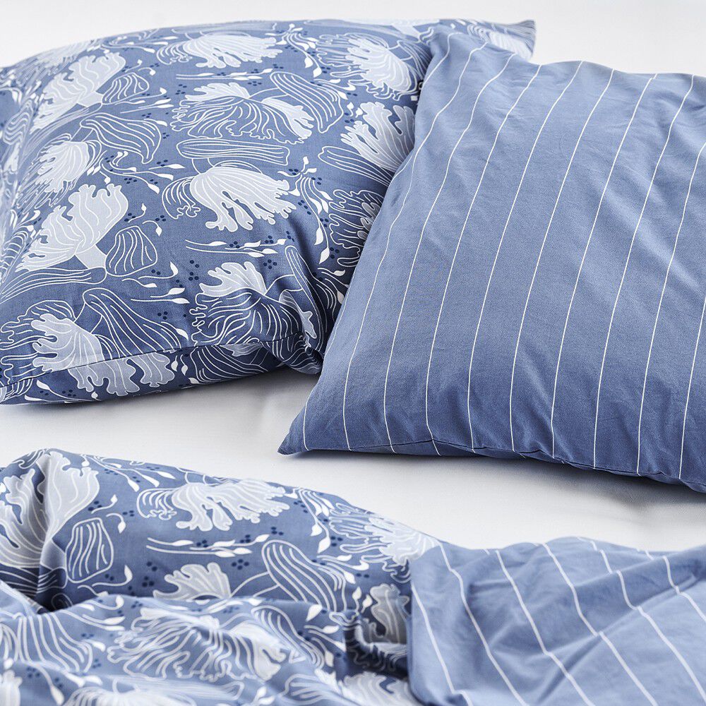 &Oslash;kologisk sengelinned Dugg bl - GOTS