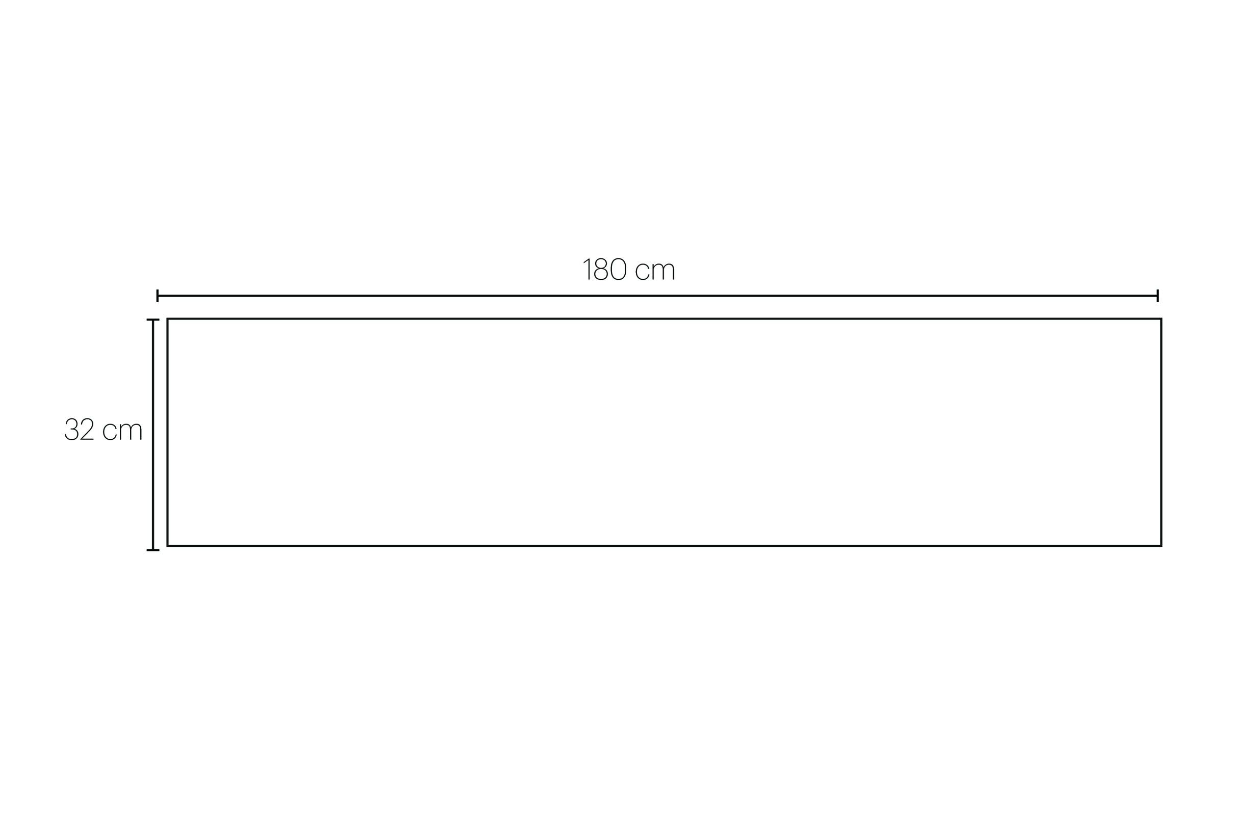 Supreme Scarf 180x32 2858 Black