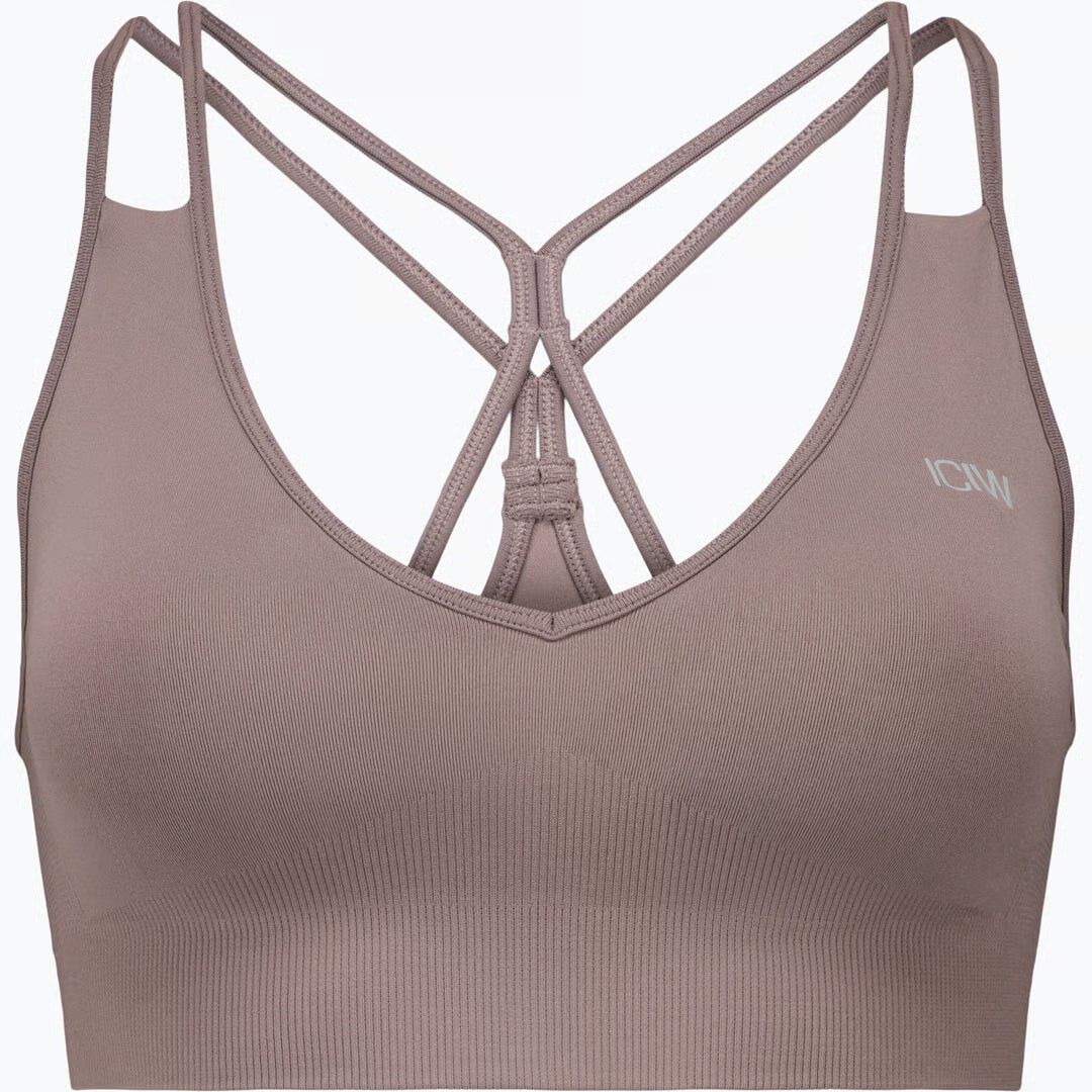 Define Seamless V-nech Sports BH