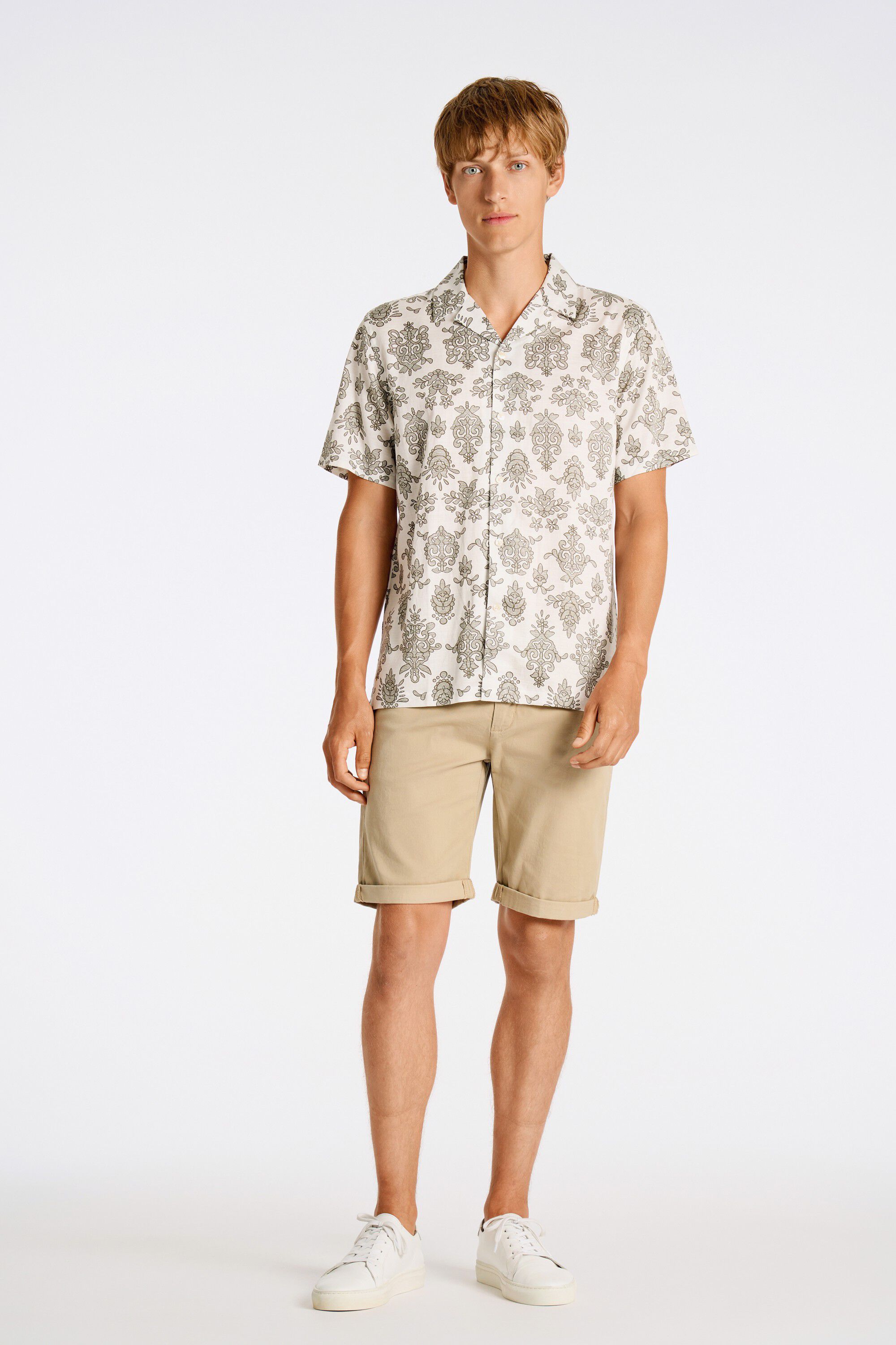 Cotton/Lyocel AOP shirt S/S