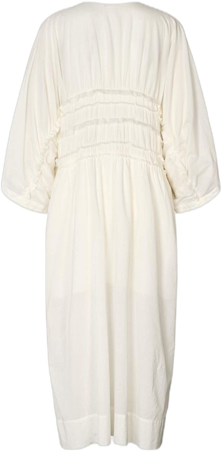 Voile frill gathered dress - Ina