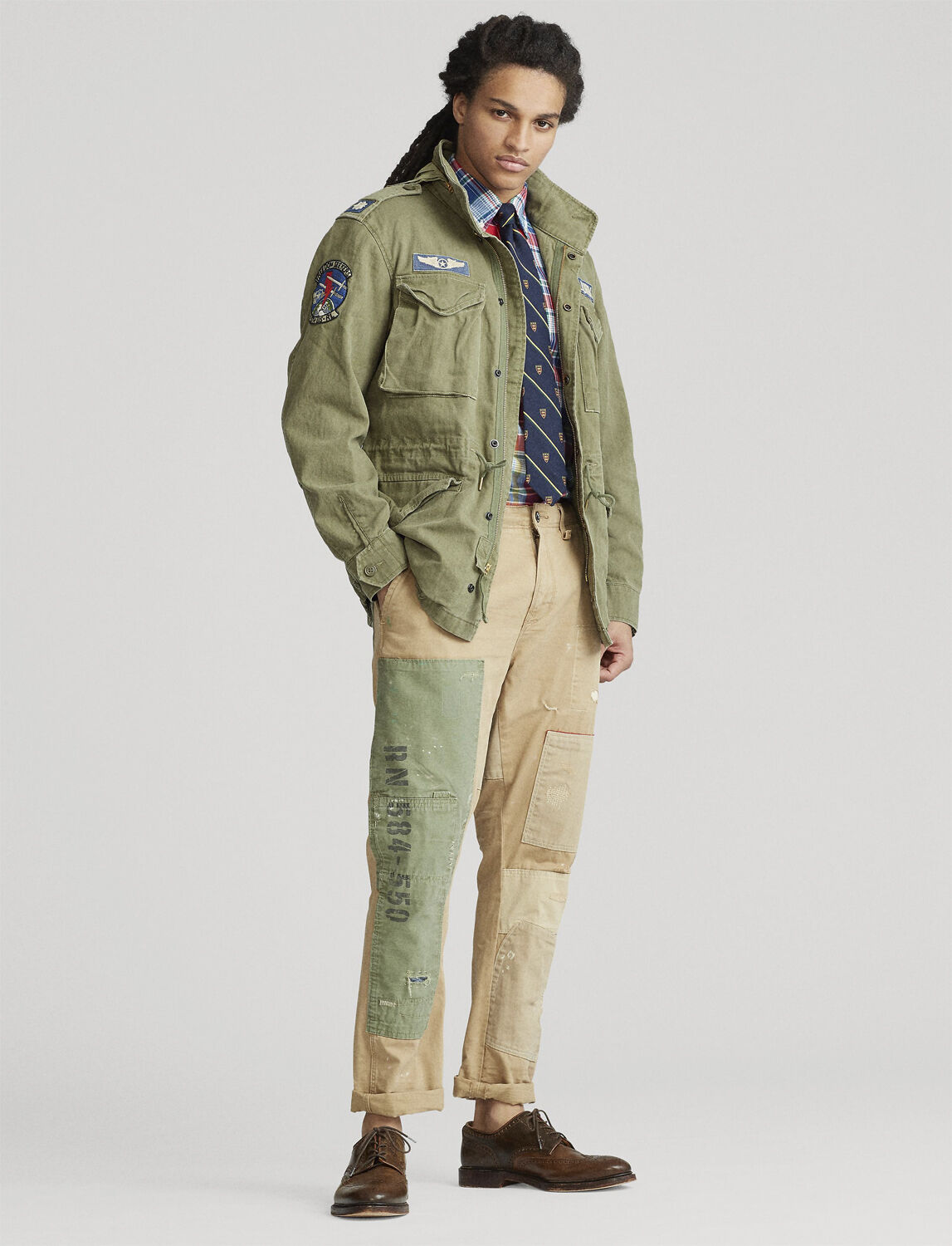 Polo cotton twill field jacket sales