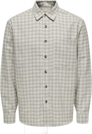 ONSGUDMUND LOOSE LS CHECKED SHIRT
