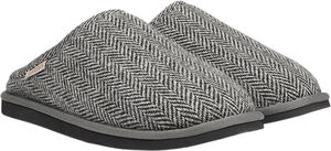 DARWIN WOOL - OPEN WOOL SLIPPERS WITH SHEARLING LINING
