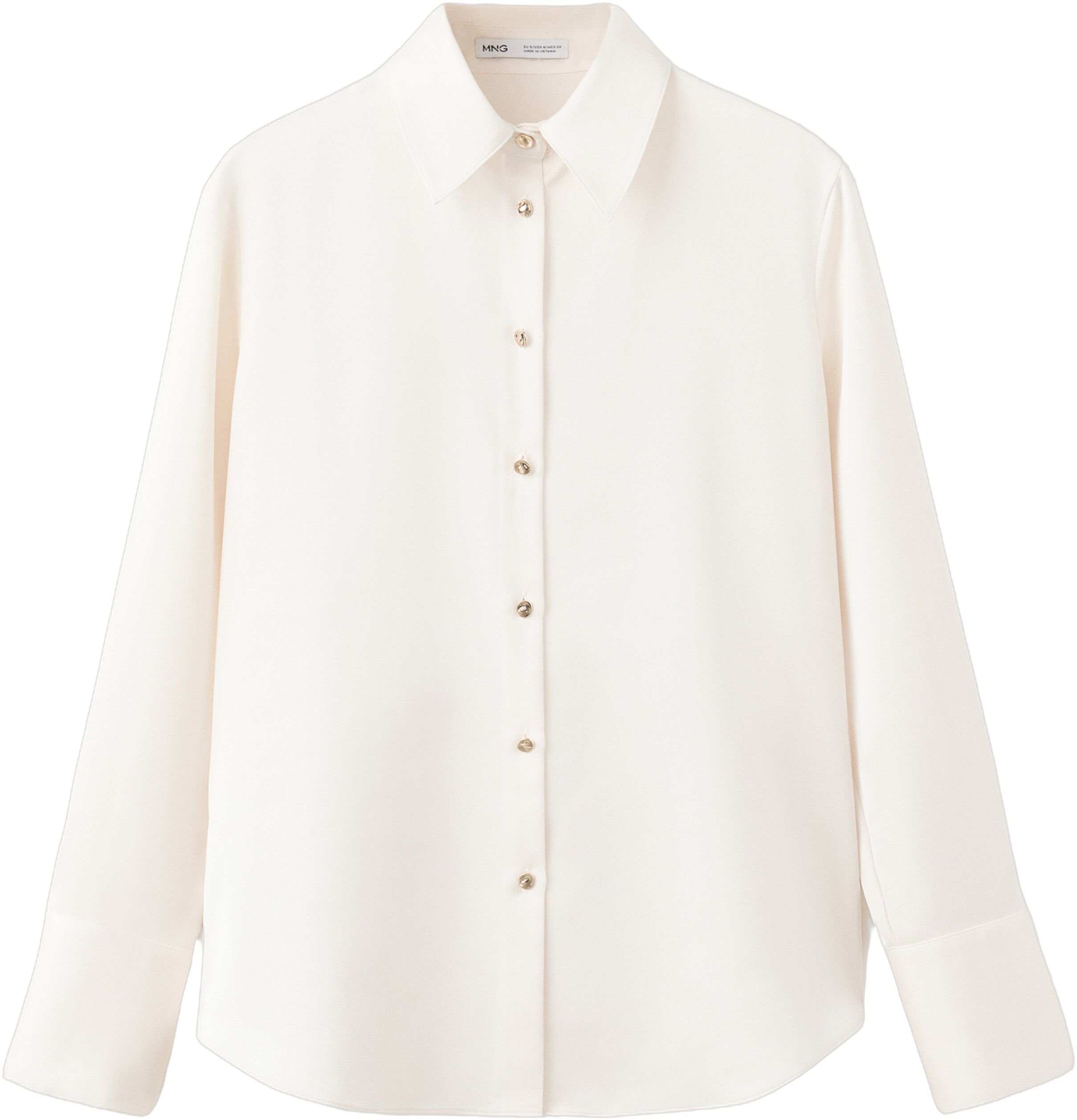 Satin finish flowy shirt